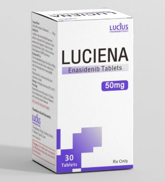 老挝卢修斯恩西地平 50mg 30片 Enasidenib 恩西地平片说明书附购买渠道和代购联系微信